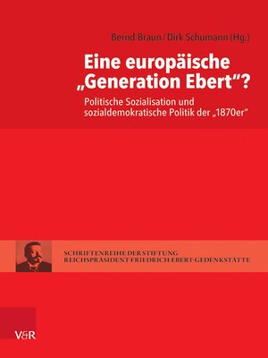 cover image of Eine europäische »Generation Ebert«?
